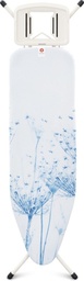 [108822] Brabantia Strijkplank B 124X38cm Solide Voor Stoomstrijkijzer Cotton Flower