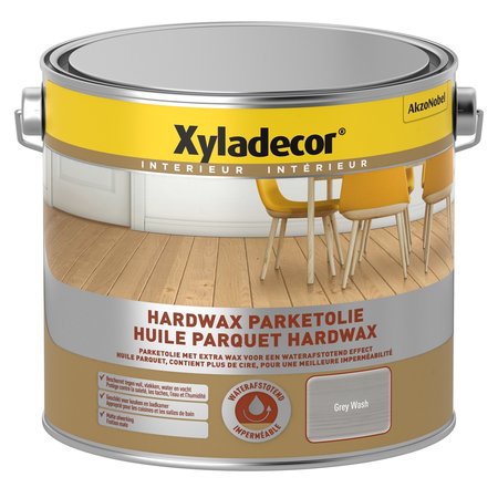 [5485962] Xyladecor Parket Hardwax Grey Wash 2,5L