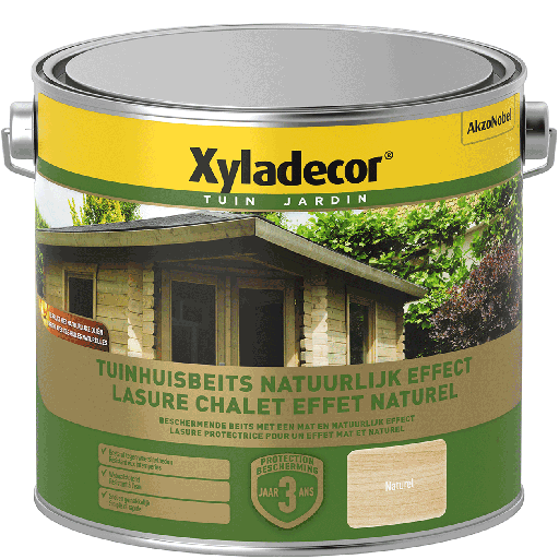 [5510966] Xyladecor Tuinhuisbeits Natuurlijk Effect Kleurloos 2,5L