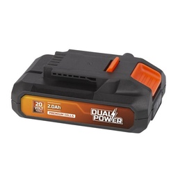 [POWDP9021] Powerplus POWDP9021 DUAL POWER Batterij 20V 2.0Ah (20V gereedschap)