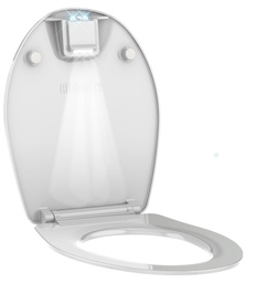 [824120] Allibert NIGHTY 2 - WC-zitting - Glanzend wit