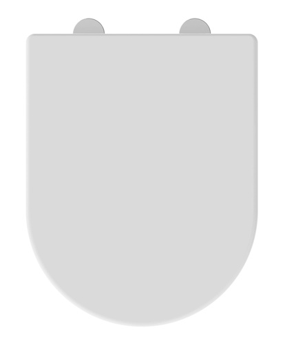 [824698] Allibert KOBEO - WC-zitting - Glanzend wit