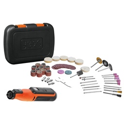 [BCRT8IK-XJ] Black&Decker BCRT8IK-XJ ROTARY TOOL 8V KIT BOX