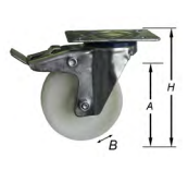 [1-1466-80] ZWENKWIEL/REM WIT - POLY 80MM
