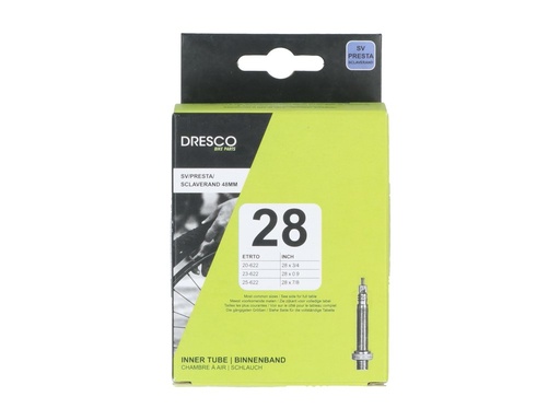 [5250438] Dresco Binnenband 700x23C (19/25-700) Sclave 48mm
