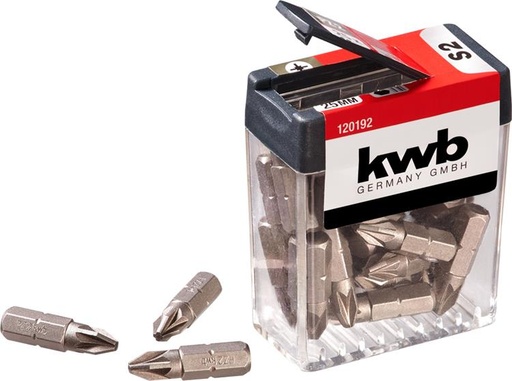 [120192] KWB 25 BITS BASIC PZ2 BOX