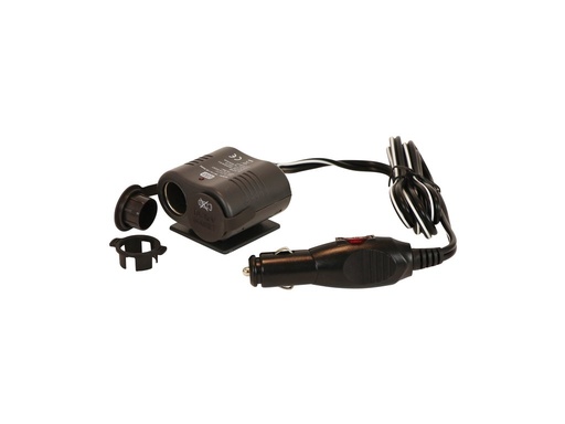 [0523486] Carpoint 2-Weg 12V Stekkerdoos 10A