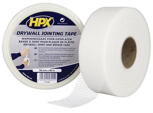 [HPXFT5090] HPX BEWAPENINGSGAAS VOOR GIPSPLATEN 50MM X 90M