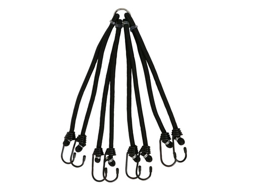 [0928080] Carpoint Bagagebinder Ø 8mm 8 haken 30-55cm