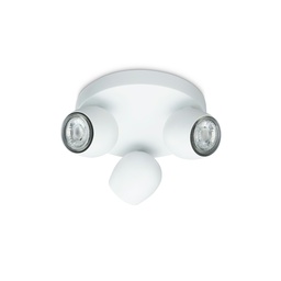 Prolight LED Spot Bola 3X3W Wit