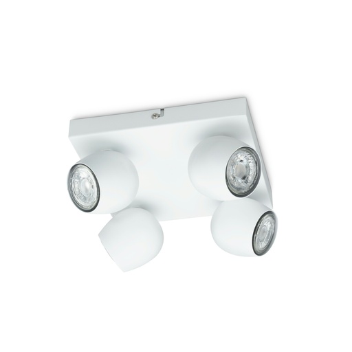 [367201111] Prolight LED Spot Bola 4X3W Wit