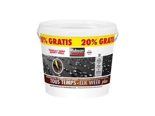[2716523] Rubson Elk Weer Zwart Daken en Goten 10L+20%