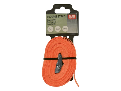 [0928002] Carpoint Spanband met Klem 7m x 25mm