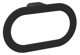 [823834] Allibert Loft-Game Handdoekring - Mat Zwart