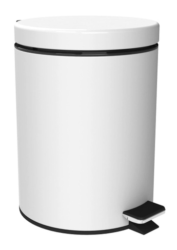 [823856] Allibert Loft-Game Afvalemmer 3L - Mat Wit