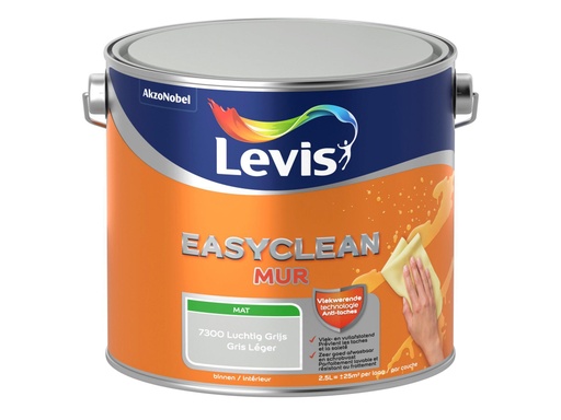 [5575947] LEVIS EASYCLEAN MUR MAT luchtig grijs 2,5L