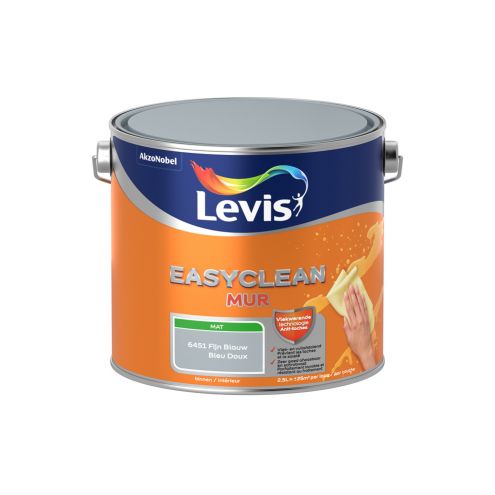 [5575948] LEVIS EASYCLEAN MUR MAT fijn blauw 2,5L