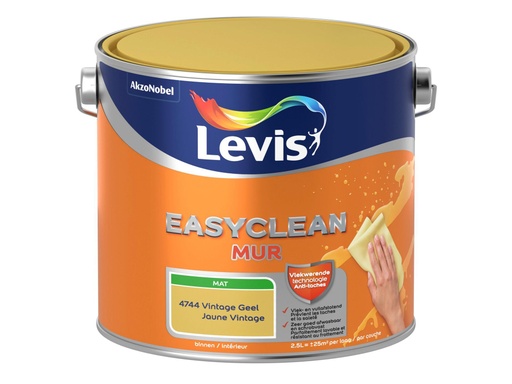 [5575951] LEVIS EASYCLEAN MUR MAT vintage geel 2,5L