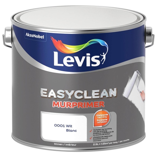 [5575974] LEVIS EASYCLEAN MUR PRIMER 2,5L