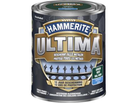 [HT5623266] Hammerite Ultima metaallak zijdeglans 0,75l groen