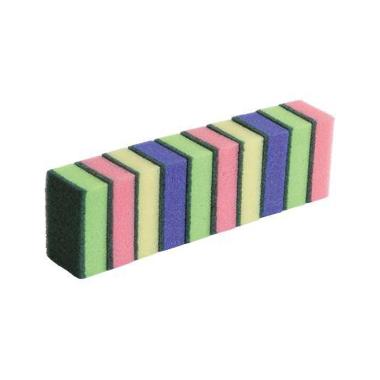 [1011787] STARBRIGHT SCHUURSPONSJES 9X6X2,4CM 10ST