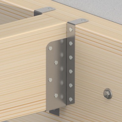 [1-8308-32] Balkdrager Opleg Met Strip 32mm