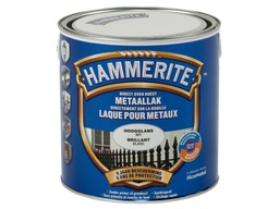 HAMMERITE METAALVERF HOOGGLANS WIT 2,5L