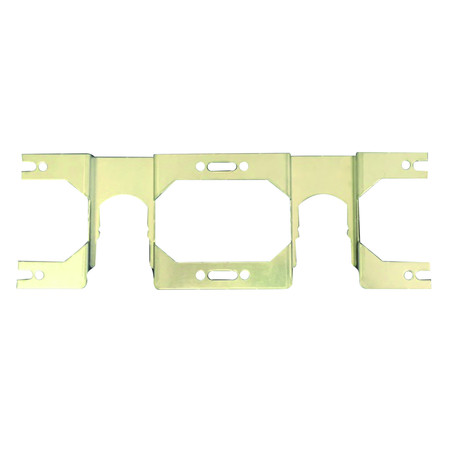 [EDM1] Pex-Alu. Combinatiebeugel voor montage van 2 inbouwdozen