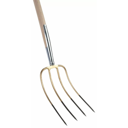 [289030B] Mestvork 4 t, met stift met bol-steel 135 cm