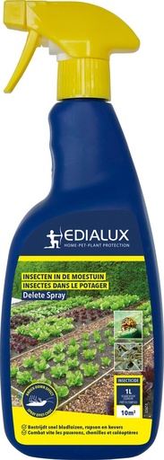 [DELS1MOE] Edialux Delete Spray Insecten in de Moestuin 1l