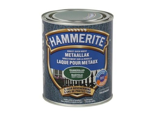 HAMMERITE METAALVERF HAMERSLAG DONKERGROEN 750ml