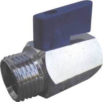 [062310B15] ARCO BOLKRAAN MINI M/V 1/2" BLAUWE HENDEL