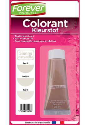 [113299171] UNIVERSEEL KLEURSTOF NATUURLIJK SIENNA 25ML