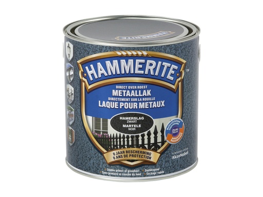 HAMMERITE METAALVERF HAMERSLAG ZWART 2,5L