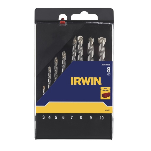 [IW2026506] IRWIN Steenboren HEX Set 8PCS Ø 3/4/5/6/7/8/9/10mm