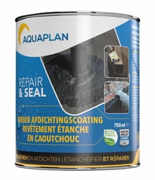 [02796101] AQUAPLAN Repair & Seal Rubber afdichtingscoating 750 ML