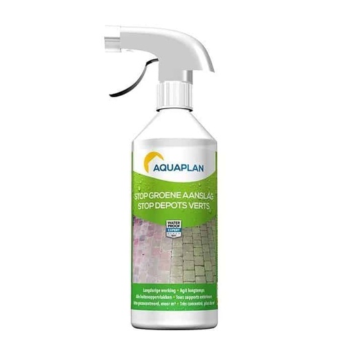 [02798001] AQUAPLAN STOP Groene Aanslag 0,75 L