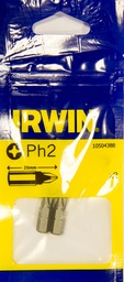 [10504388] IRWIN Bits Ph2 - 25mm - 2 PCS
