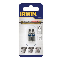 [IW6061610] IRWIN Bits Impact Pro T20 - 25mm - 2 PCS