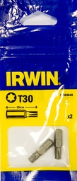 [10504840] IRWIN Bits Torx T30 - 1/4" 25mm - 2 PCS