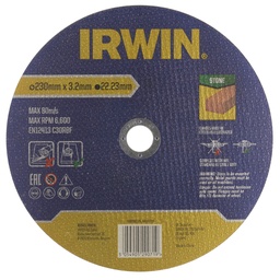 [IW8082125] IRWIN Doorslijpschijf steen Ø230mm x 3mm