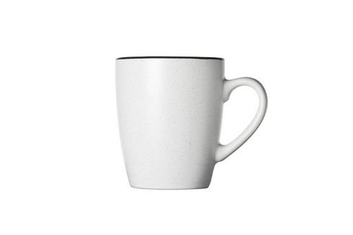 [3050400] Speckle White Beker 35cl Ø12cm x H10cm