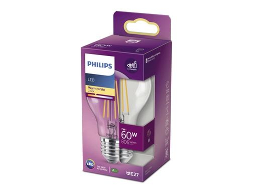 [871869977757900] LED CLASSIC 60W A60 E27 WARM WHITE