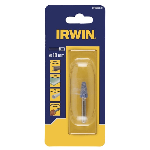 [IW8081018] IRWIN Slijpsteen Ø10mm Kegel