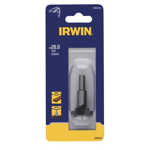 [IW9091101] IRWIN Komscharnierfrees Ø26mm