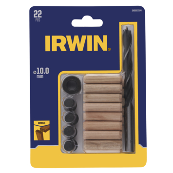 [IW9093104] IRWIN Deuvelset Ø10mm 22PCS