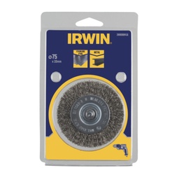 [IW8088416] IRWIN Staaldraadborstel voor Metaal Ø75mm