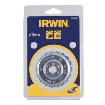 [IW8088401] IRWIN Komstaaldraadborstel voor Metaal Ø70mm
