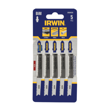 [10504233] IRWIN Decoupeerzaagblad met T-aansluiting voor Metaal tot 10mm
