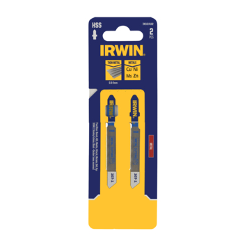 [IW1014102] IRWIN Decoupeerzaagblad met T-aansluiting voor Metaal van 0,8 tot 2mm